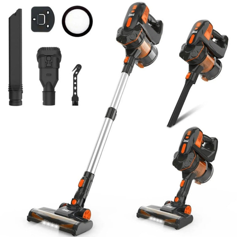 Blerio Stofzuiger Draadloze stofzuiger Aerovac™ - 20kPa zuigkracht, 40 minuten gebruik, veelzijdige 6-in-1 reinigingsoplossing