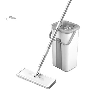 Variant image for Handvrije Platte Dweil met Roterende Functie en Sneldrogend Microvezel – Ideaal voor Eenvoudige Huishoudelijke Reiniging-4