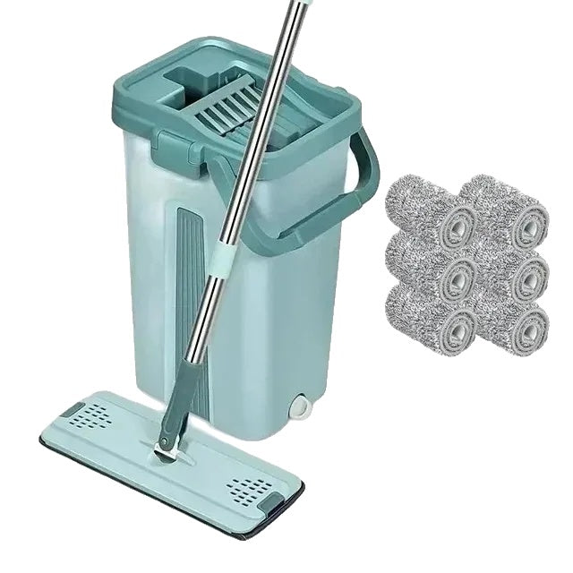 Variant image for Handsfree Vloerdweil met Afvalwaterscheiding en 360° Beweging – Compleet Reinigingsset voor Harde Vloeren en Tegels-4
