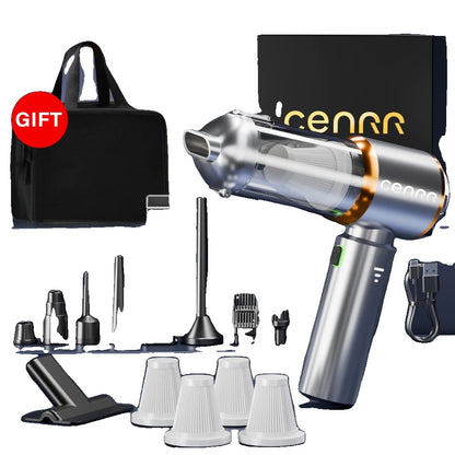 Variant image for Krachtige Draagbare Auto Vacuümreiniger met 998000Pa Zuigkracht en USB-C Opladen – Lichtgewicht en Stil voor Efficiënte Reiniging-2