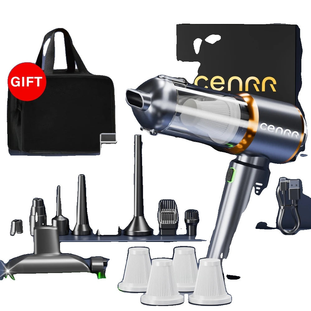 Variant image for Krachtige Draagbare Auto Vacuümreiniger met 998000Pa Zuigkracht en USB-C Opladen – Lichtgewicht en Stil voor Efficiënte Reiniging-8