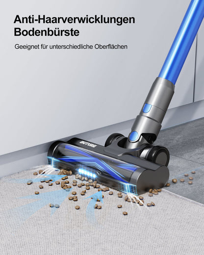 Draadloze Vacuümreiniger VC50 Blauw met 2 Batterijen en 10 HEPA-filters voor Diverse Oppervlakken-5