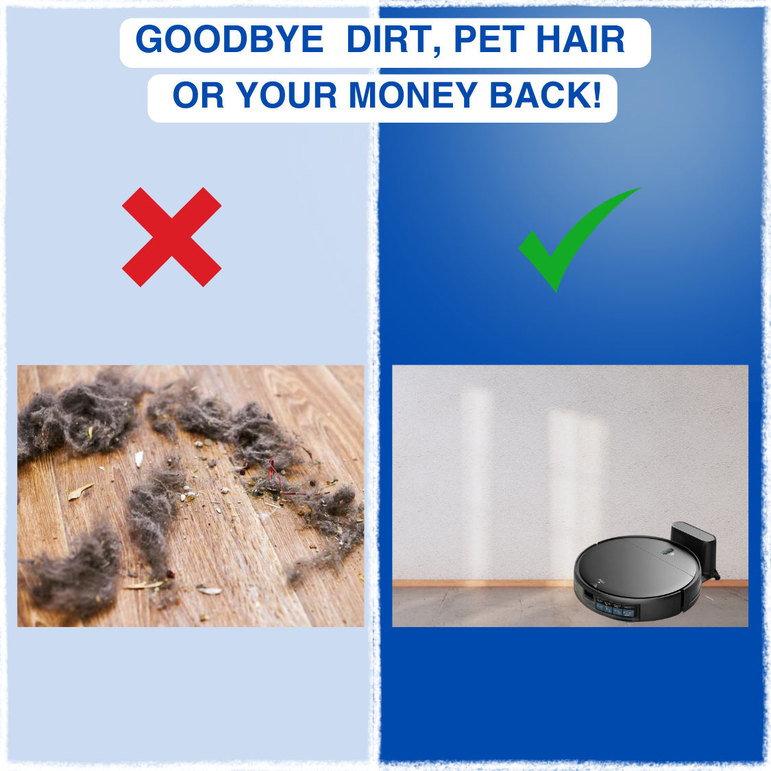 Geavanceerde Robotstofzuiger met 1400PA Zuigkracht en Slimme Navigatie – Beste Robot Stofzuiger voor Huisdiereigenaren-3