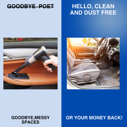 Draagbare Stofzuiger met 8000PA Zuigkracht en 3-in-1 Functionaliteit, Lichtgewicht en Inclusief 5 Sproeiers-2