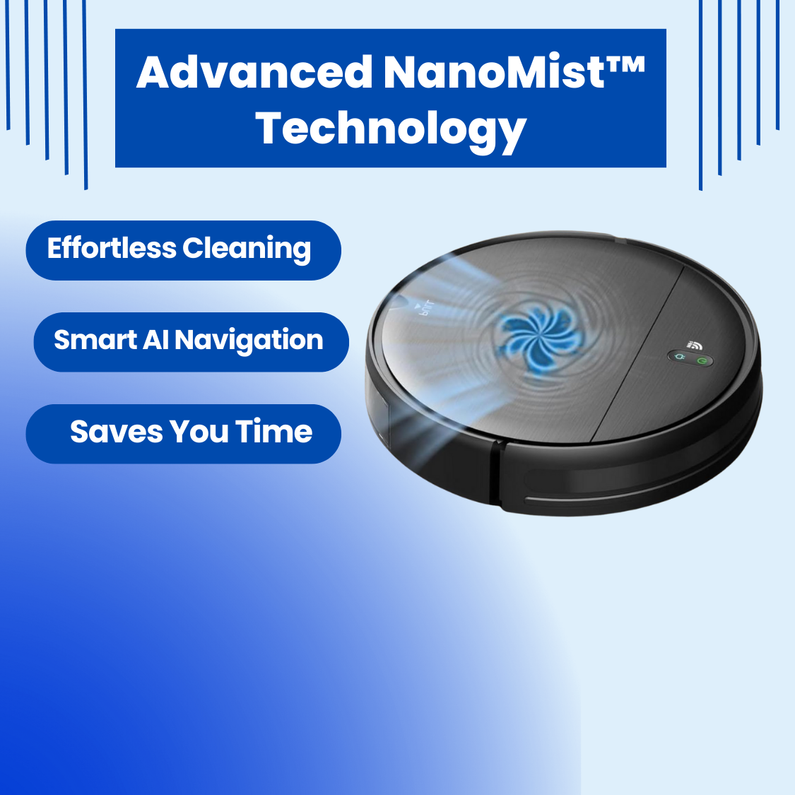 Geavanceerde Robotstofzuiger met 1400PA Zuigkracht en Slimme Navigatie – Beste Robot Stofzuiger voor Huisdiereigenaren-6