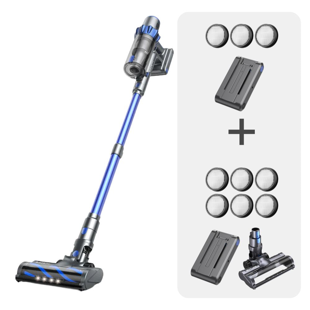 Variant image for Draadloze Vacuümstofzuiger met 2 Batterijen en 9 HEPA-filters voor Grondige Reiniging – Lichtgewicht en Geschikt voor Diverse Oppervlakken-4