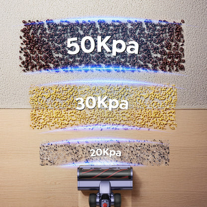 Geavanceerde Draadloze Stofzuiger 600W met 50kPa Zuigkracht en LED Touchscreen voor Efficiënte Reiniging-5