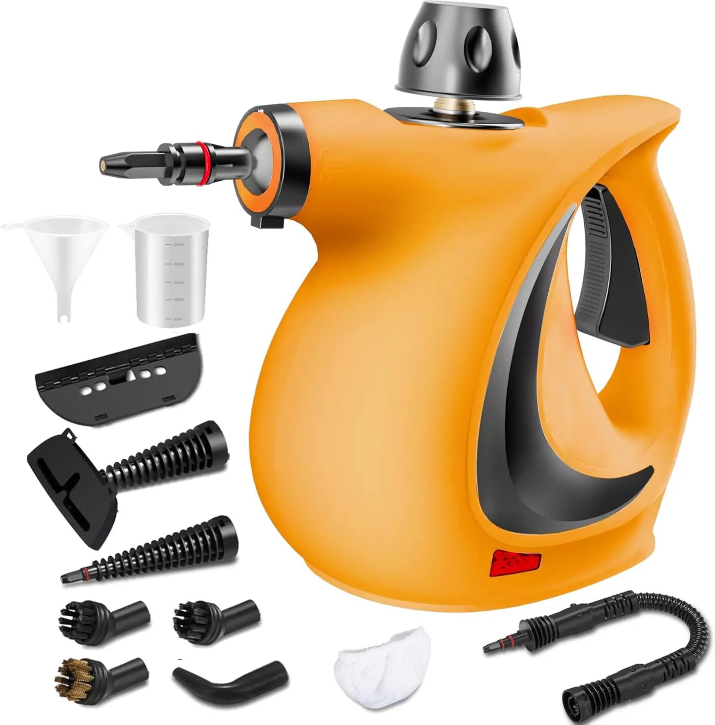 Draagbare Stoomreiniger met 11 Accessoires – Hoge Temperatuur en Chemievrij, Ideaal voor Vloeren en Kleding-1