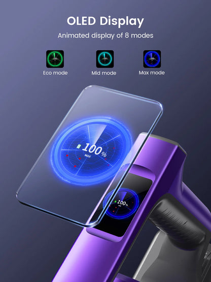 Draadloze Stofzuiger met 38000PA Zuigkracht en 60 Minuten Batterijduur – Ideaal voor Tapijten en Dierenhaar-4