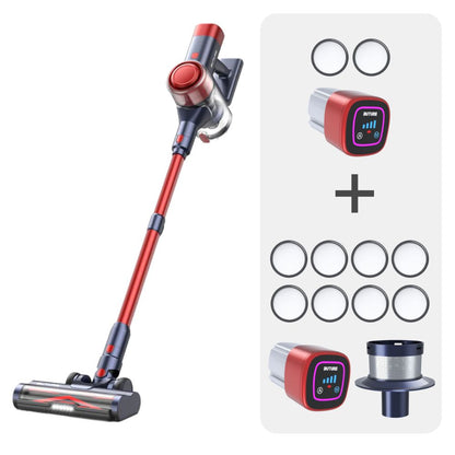 Variant image for Draadloze Vacuümreiniger Rood met Extra Batterij en 10 HEPA-Filters – Krachtige en Duurzame Reiniger voor Diverse Oppervlakken-2