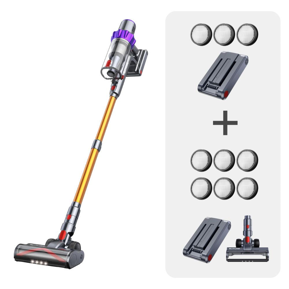Variant image for Draadloze Vacuümreiniger met 2 Batterijen en 9 HEPA-filters voor Grondige Reiniging – Lichtgewicht en Compact Ontwerp-4