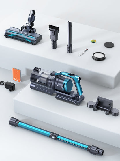 Draadloze Stofzuiger VC60 met 2 Batterijen en 10 HEPA-Filters – Beste Draadloze Steel Stofzuiger voor Grondige Reiniging-6